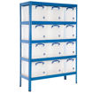 Picture of Value Medium Duty Shelving With 35 Litre Capacity Really Useful Boxes