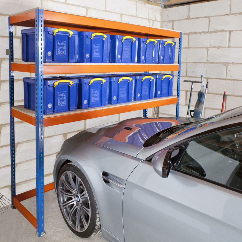 garage space saver shelving