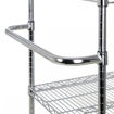 Picture of Mobile Chrome Wire Shelving